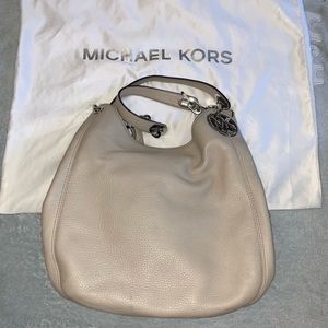 NWT Michael Kors Fulton Pebble Leather Bag/ Purse